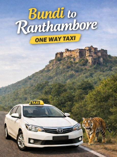 Bundi to Ranthambore Cab Service